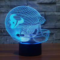 Thumbnail for NFL HOUSTON TEXANS 3D LED LIGHT LAMP