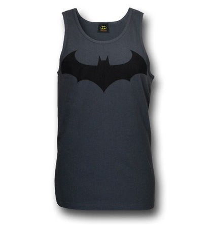 Batman Hush IV Symbol Grey Men's Tank Top - TshirtNow.net - 3