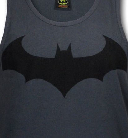 Batman Hush IV Symbol Grey Men's Tank Top - TshirtNow.net - 1