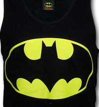 Thumbnail for Batman Classic Logo Symbol Black Men's Tank Top - TshirtNow.net - 1