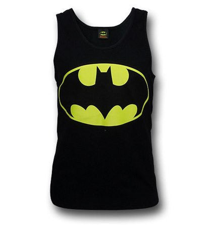 Batman Classic Logo Symbol Black Men's Tank Top - TshirtNow.net - 2