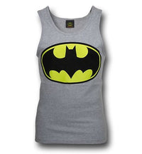 Thumbnail for Batman Classic Logo Symbol Grey Men's Tank Top - TshirtNow.net - 3