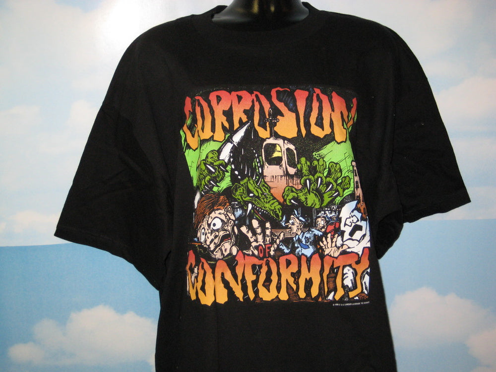 Corrosion of Conformity Adult Black Size XL Extra Large Tshirt - TshirtNow.net - 1