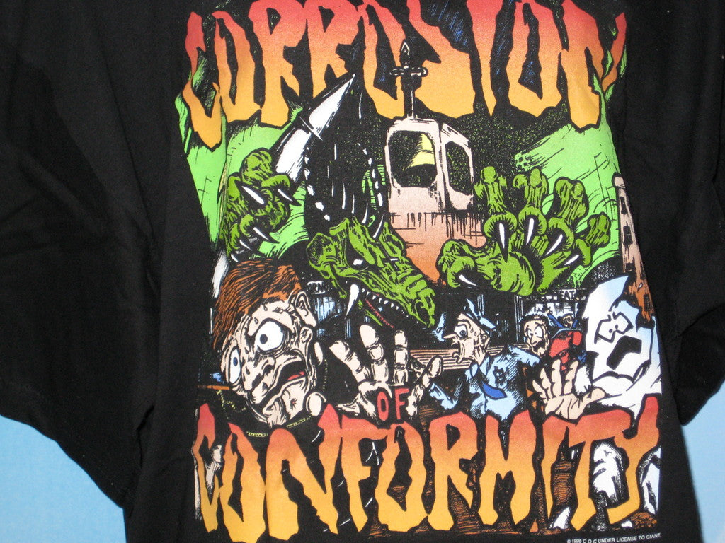 Corrosion of Conformity Adult Black Size XL Extra Large Tshirt - TshirtNow.net - 2