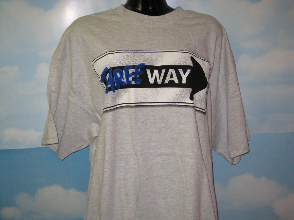 Three Way Adult Natural Size XL Extra Large Tshirt - TshirtNow.net - 1