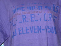 Thumbnail for Nine Inch Nails Tour Adult Purple Size L Large Tshirt - TshirtNow.net - 3