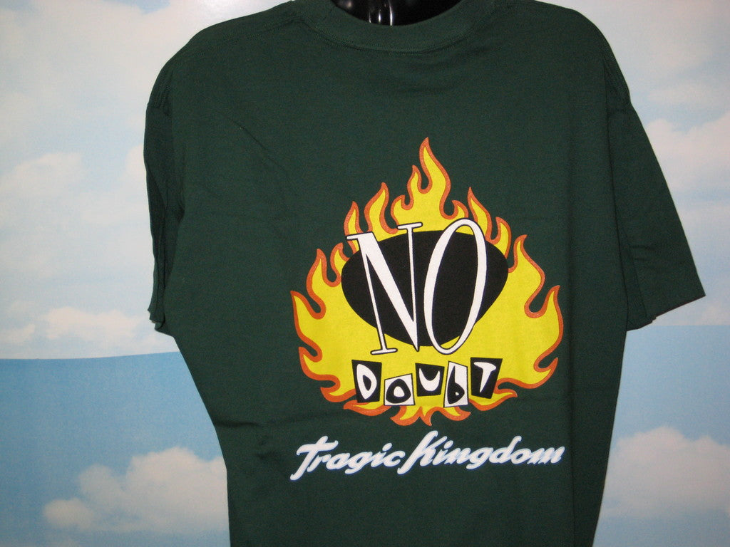 No Doubt Adult Green Size XL Extra Large Tshirt - TshirtNow.net - 7