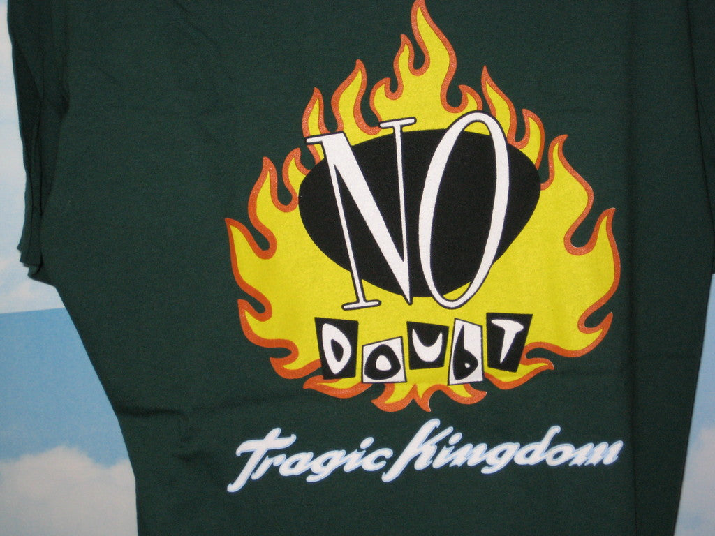 No Doubt Adult Green Size XL Extra Large Tshirt - TshirtNow.net - 8