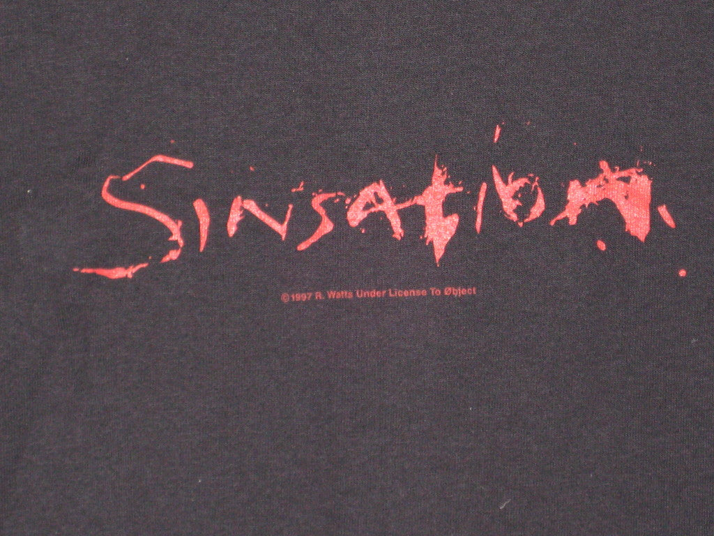 Pig Sinsation Adult Black Size XL Extra Large Tshirt - TshirtNow.net - 5
