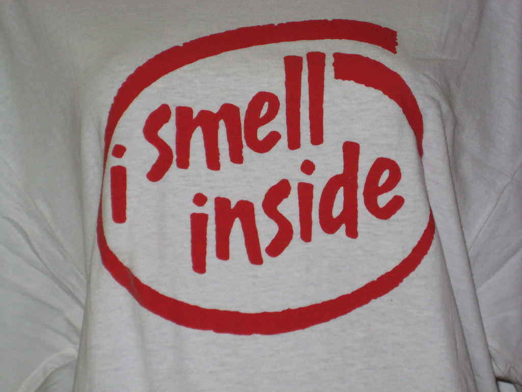 I Smell Inside Adult White Tshirt - TshirtNow.net - 1