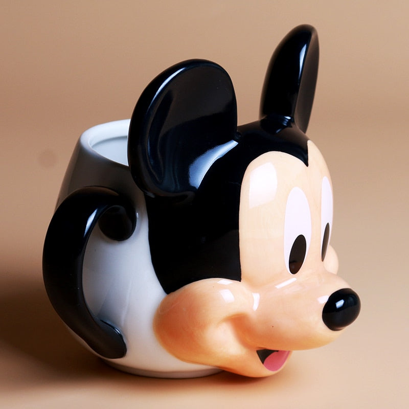 Mickey Mouse Ceramic Coffee/Tea/Milk Cup - Ideal for Disney Lovers