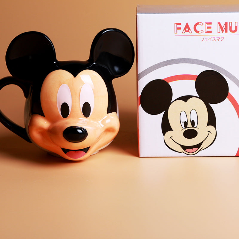 Mickey Mouse Ceramic Coffee/Tea/Milk Cup - Ideal for Disney Lovers