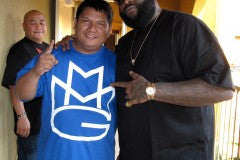 Maybach Music Group Tshirt: Blue with White Print - TshirtNow.net - 2