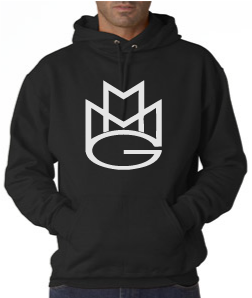 Maybach Music Hoodie:Black with White Print - TshirtNow.net - 1
