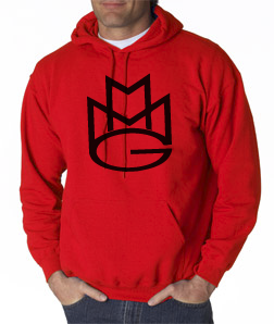 Maybach Music Hoodie:Red and Black Print - TshirtNow.net - 1