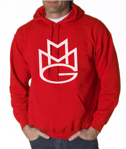 Maybach Music Hoodie:Red and White Print - TshirtNow.net - 1