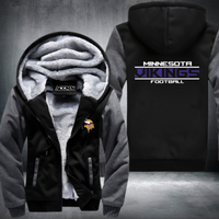 Thumbnail for NFL MINNESOTA VIKINGS THICK FLEECE JACKET