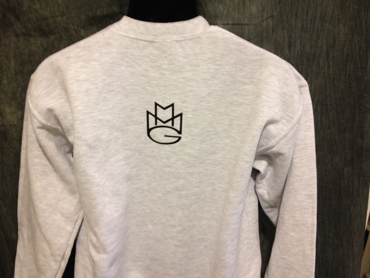 Maybach Music Crewneck Sweatshirt: Grey with Black Print - TshirtNow.net - 7