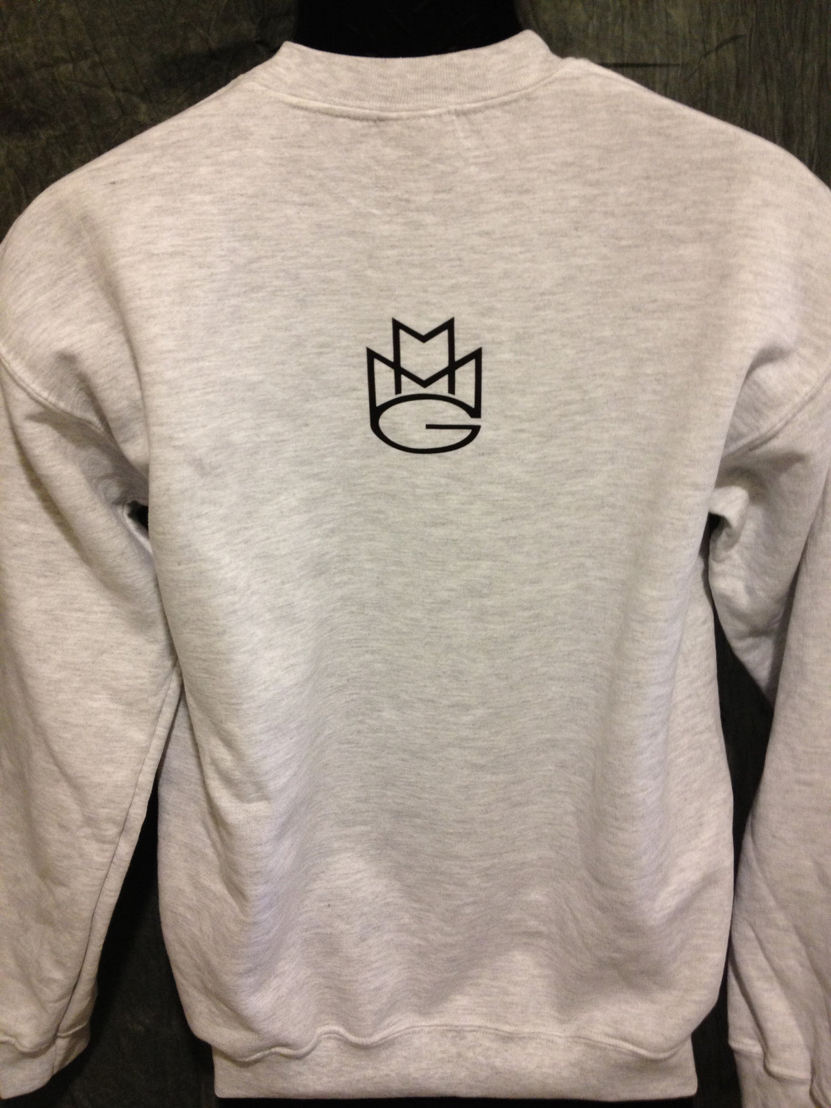 Maybach Music Crewneck Sweatshirt: Grey with Black Print - TshirtNow.net - 4