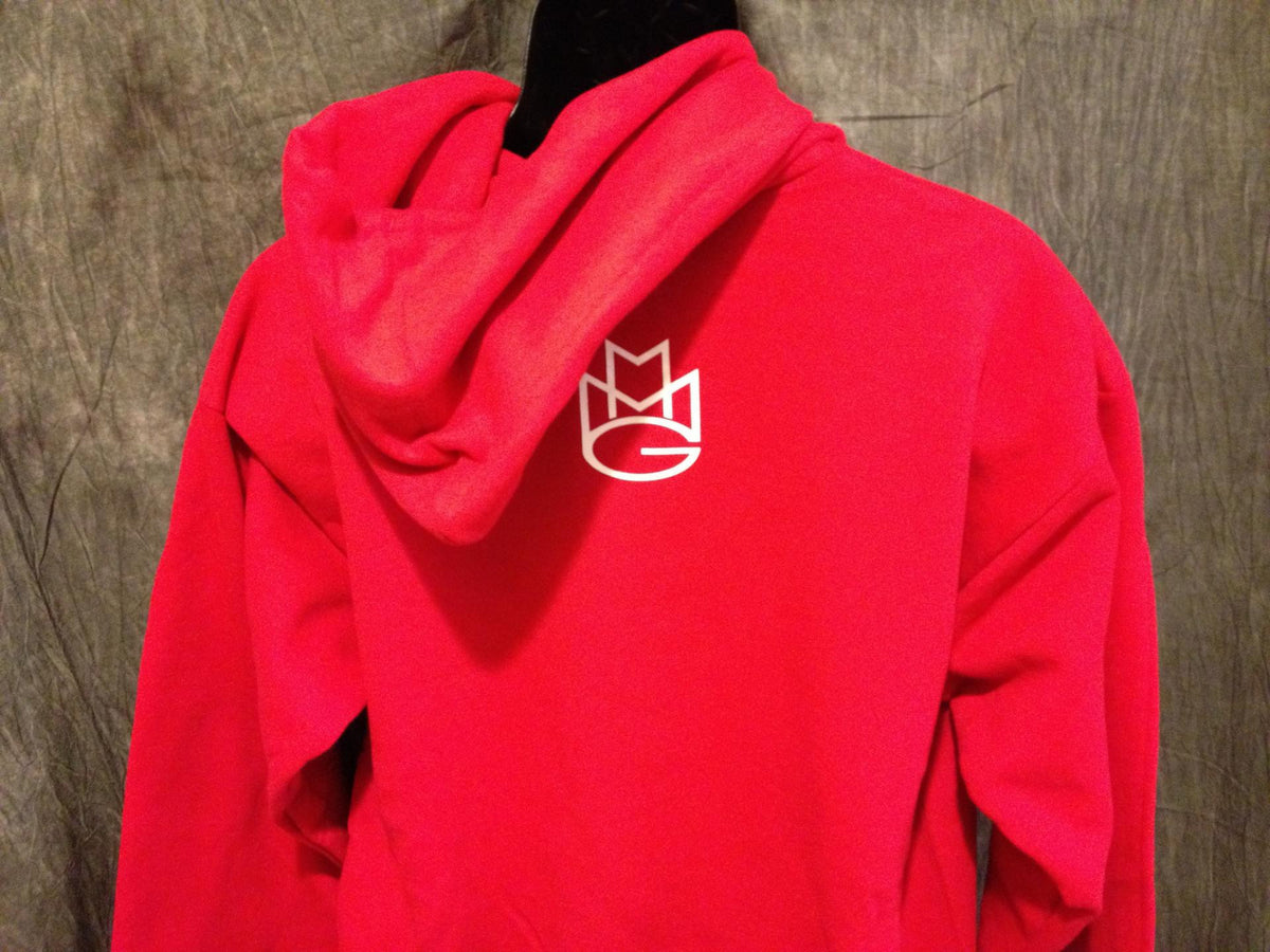 Maybach Music Hoodie:Red and White Print - TshirtNow.net - 5