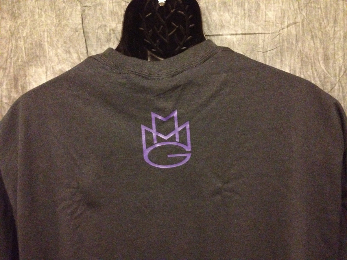 Maybach Music Group Tshirt: Black with Purple Print - TshirtNow.net - 4