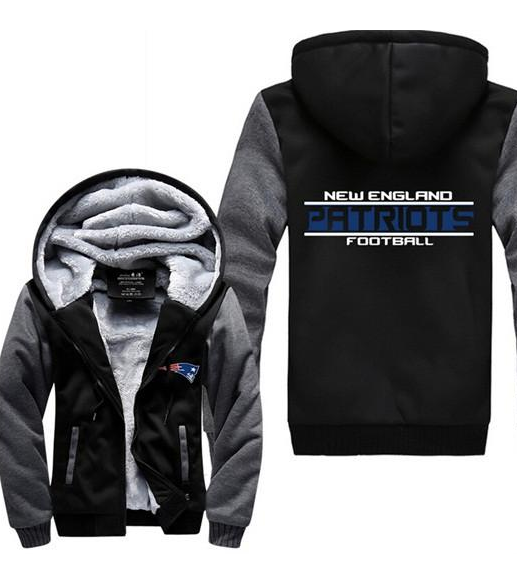 NFL NEW ENGLAND PATRIOTS THICK FLEECE JACKET