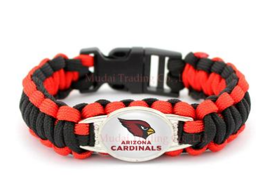 NFL Arizona Cardinals Paracord Survival Bracelet