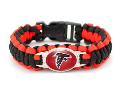 NFL Atlanta Falcons Paracord Survival Bracelet
