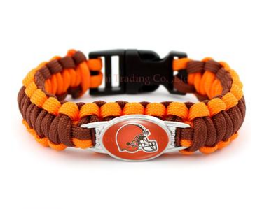 NFL Cleveland Browns Paracord Survival Bracelet
