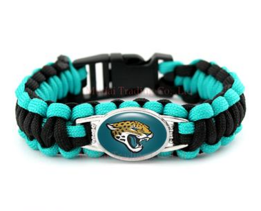 NFL Jacksonville Jaguars Paracord Survival Bracelet
