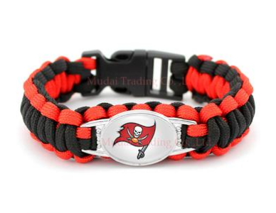 NFL Tampa Bay Buccaneers Paracord Survival Bracelet