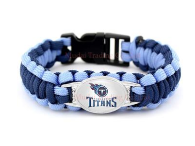 NFL Tennessee Titans Paracord Survival Bracelet