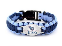Thumbnail for NFL Tennessee Titans Paracord Survival Bracelet