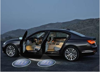 2 NFL NEW YORK GIANTS WIRELESS LED CAR DOOR PROJECTORS