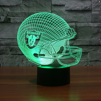 Thumbnail for NFL OAKLAND RAIDERS 3D LED LIGHT LAMP
