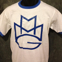 Thumbnail for Maybach Music Group MMG Tshirt: Blue Print on Blue Ringer TShirt - TshirtNow.net - 1