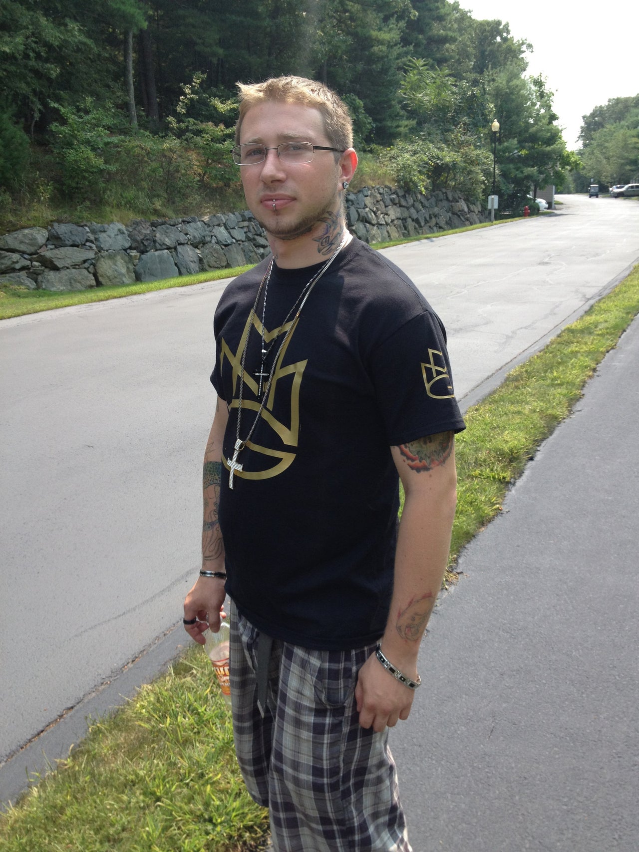 Maybach Music Group Limited Edition Tshirt: Black with Gold and Black Print - TshirtNow.net - 2