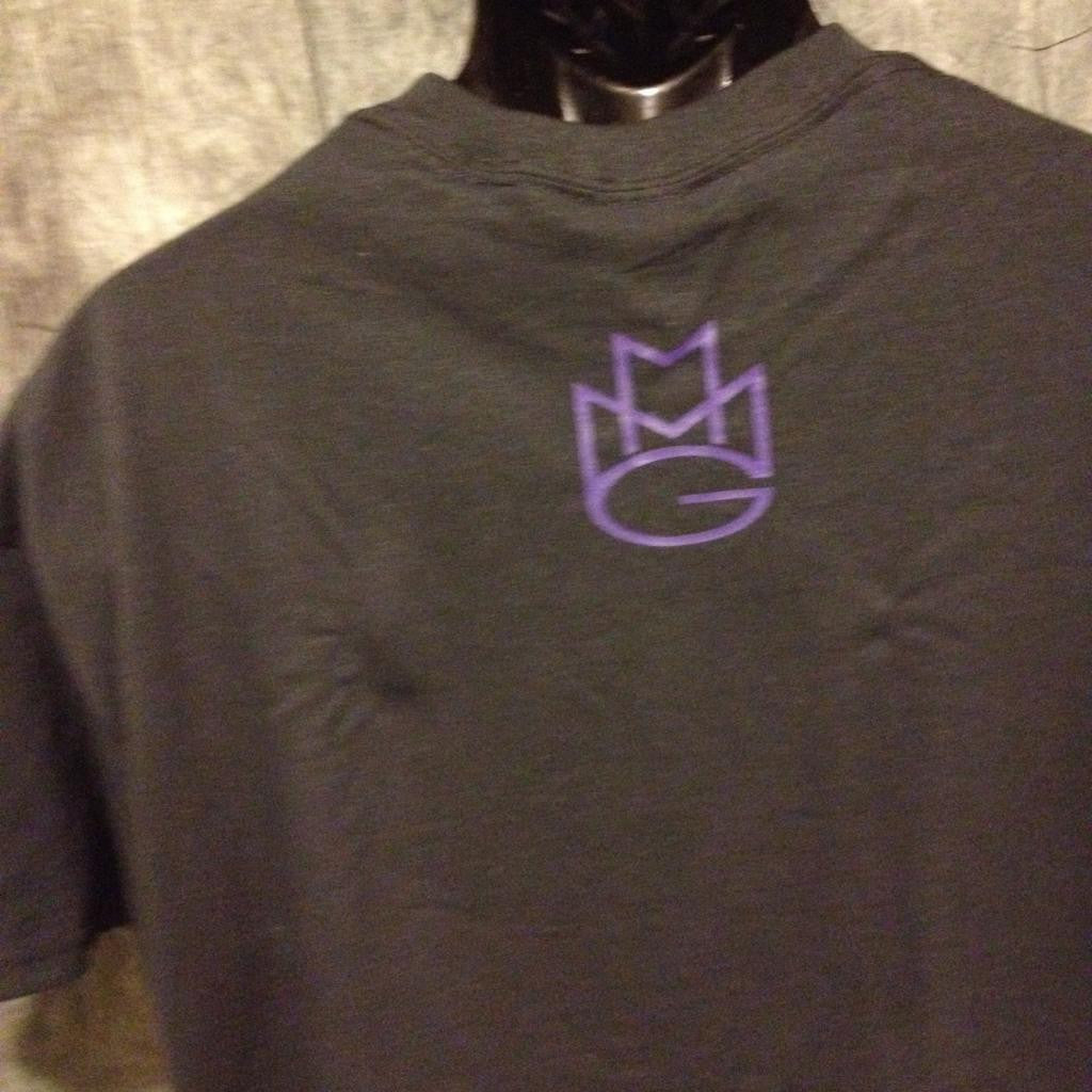 Maybach Music Group Tshirt: Black with Purple Print - TshirtNow.net - 2