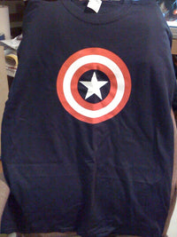 Thumbnail for Captain America Shield Logo Tshirt - TshirtNow.net - 4
