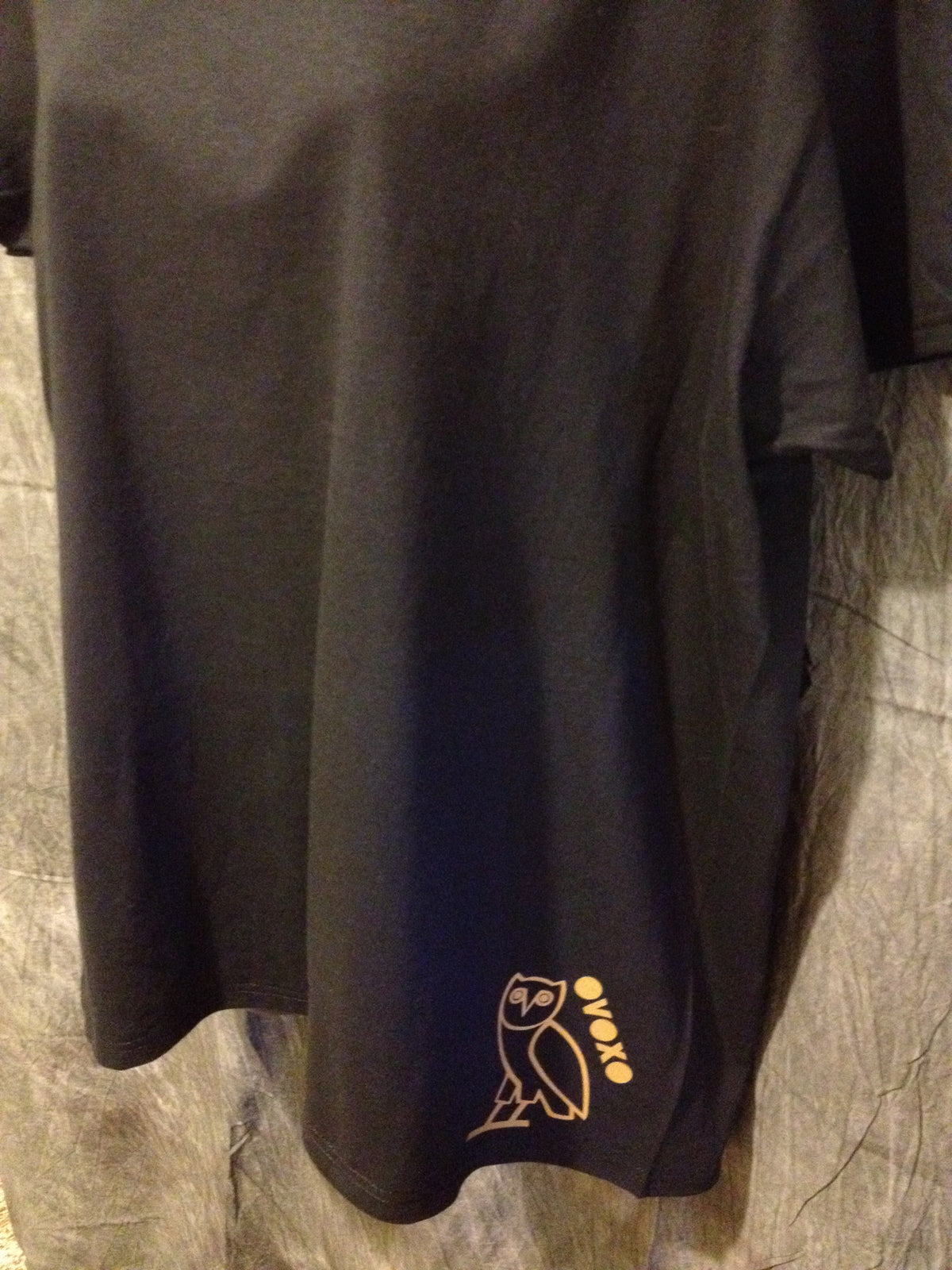 Ovo Drake October's Very Own Ovoxo Owl Gang Girls Tshirt: Gold Print on Black Womens Tshirt - TshirtNow.net - 2