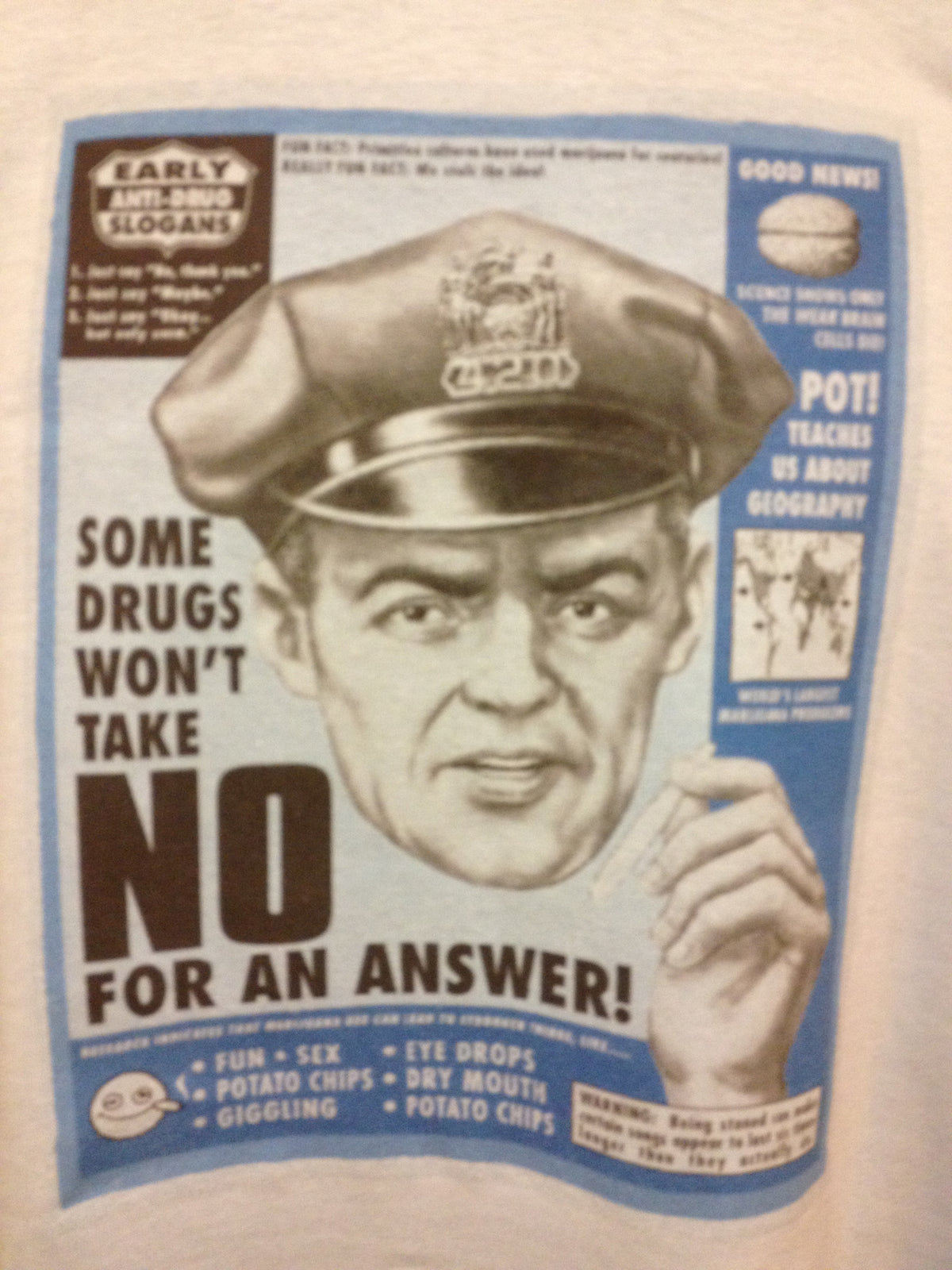 Higher Authority Spoof Some Drugs Won't Take No For An Answer Tshirt - TshirtNow.net - 3