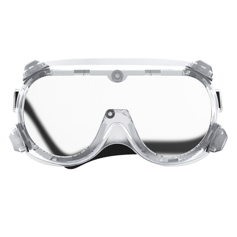 Infection Preventing Eye Protection Vented Safety Glasses Anti Fog Dust Clearing Lab Goggles
