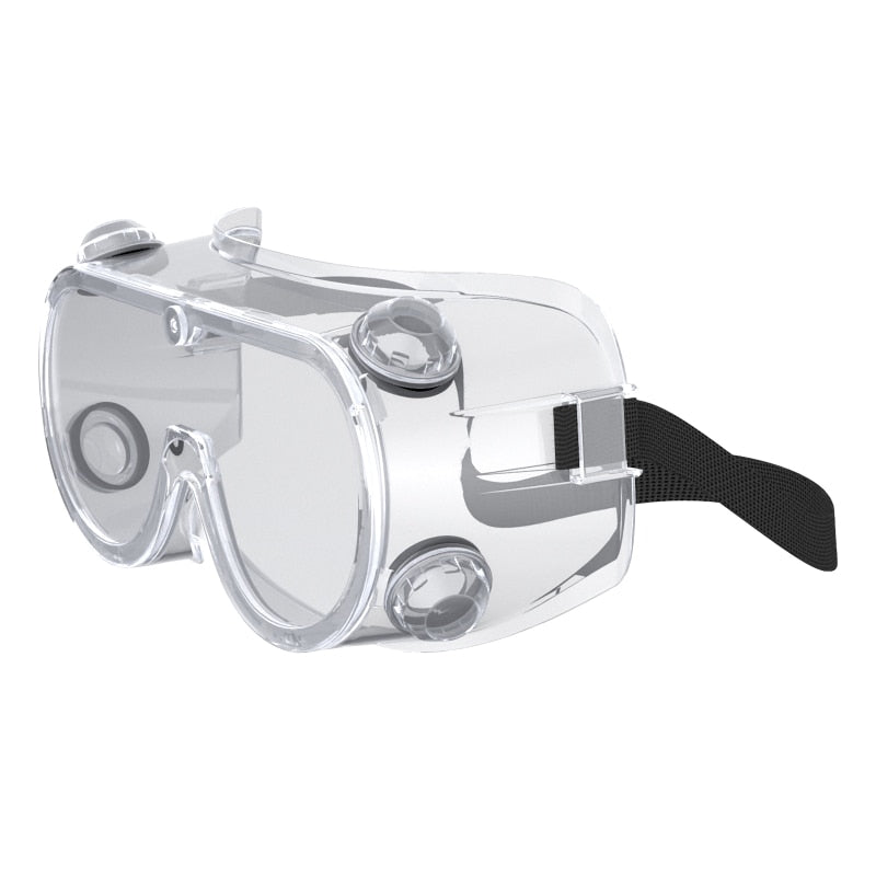 Infection Preventing Eye Protection Vented Safety Glasses Anti Fog Dust Clearing Lab Goggles