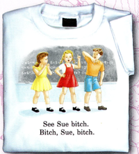 Thumbnail for Childhood See Sue Bitch Tshirt - TshirtNow.net - 1