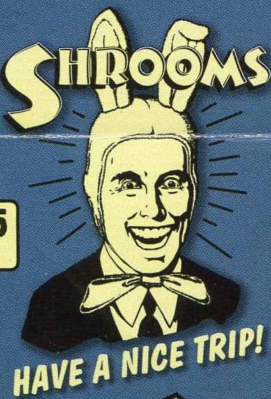 Shrooms: Have a nice trip Retro Spoof tshirt: Royal Blue Colored T-shirt - TshirtNow.net - 2