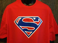 Thumbnail for Superman Logo Variant Red Alternate-Color Superman Logo Tshirt - TshirtNow.net - 3
