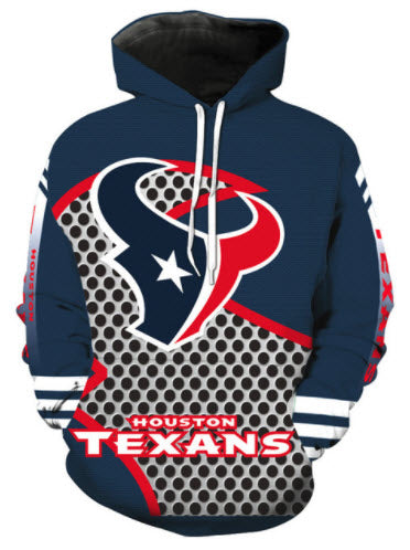 Houston Texans Allover 3D Print Hoodie
