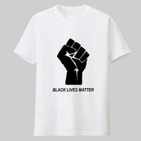 Thumbnail for Black Lives Matter - Activist Movement Cotton Knitted Casual Unisex T-Shirt
