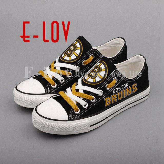 Boston Bruins Canvas Shoes