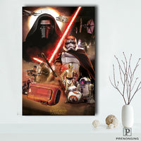 Thumbnail for Spray Painted Silk Fabric Customized Vintage Star War Posters